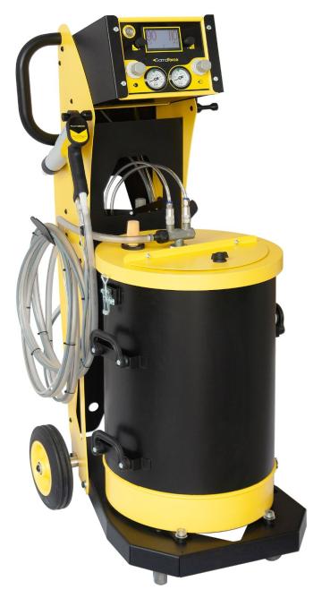 Instalatie de vopsit electrostatic de la Kale Metal KMD