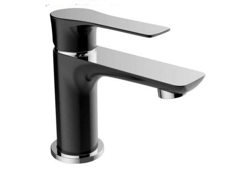 Baterie lavoar Level crom/negru BLV2-N
