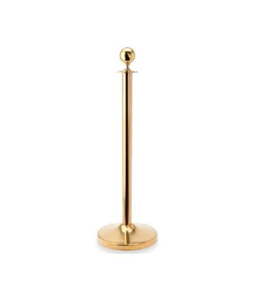 Set 2 stalpi delimitatori, culoare auriu de la Ad Horeca Concept Srl