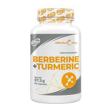 Supliment alimentar Berberine + turmeric 90 capsule, 6 PAK