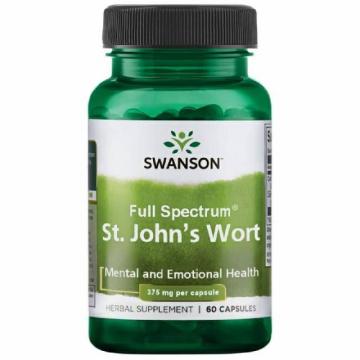 Supliment alimentar St. John's Wort - Sunatoare 375mg de la Krill Oil Impex Srl