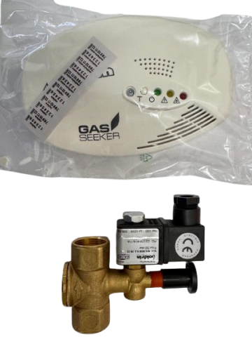 Kit detector metan cu electrovalva 3/4