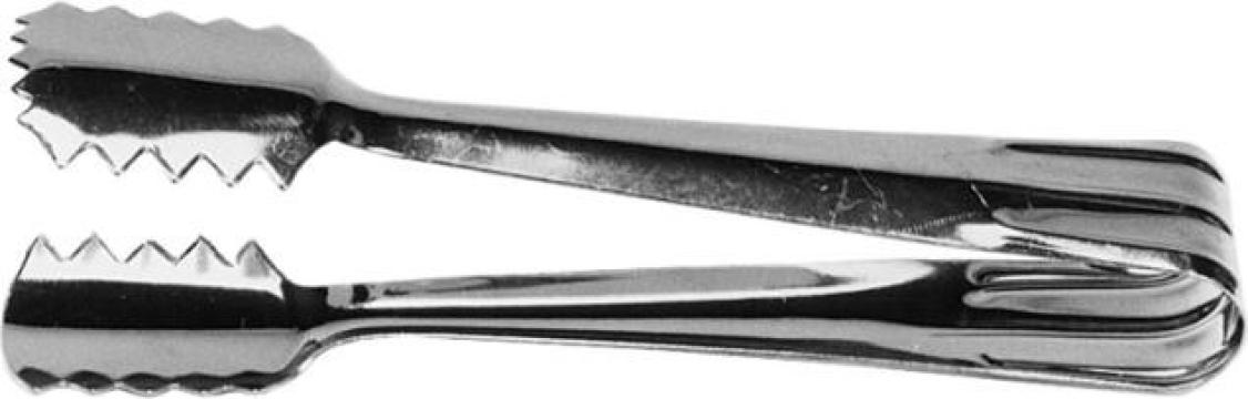 Cleste inox pentru gheata 16 cm - accesoriu profesional bar