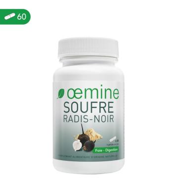 Supliment alimentar Oemine ridiche neagra 500 mg 60 capsule de la Krill Oil Impex Srl