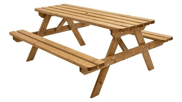 Set mobilier gradina cu suport umbrela - masa si 2 banci de la Godplay Impex Srl
