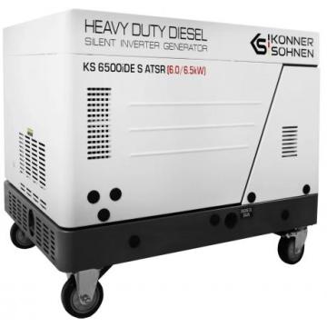 Generator de curent diesel Konner & Sohnen KS 6500iDE S ATSR de la Tehno Center Int Srl