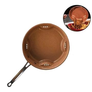 Tigaie din ceramica cu capac de sticla Steel Air Fry Pan de la Startreduceri Exclusive Online Srl - Magazin Online Pentru C