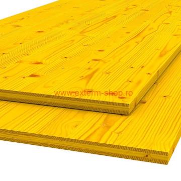 Placa galbena cofraje 2500 x 500 x 27mm
