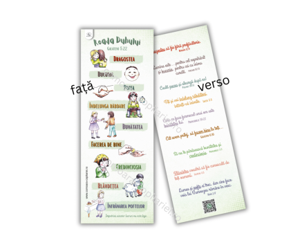 Semn de carte - Roada Duhului de la Comoara Copilariei Srl