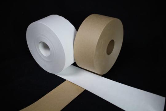 Banda adeziva umectibila din hartie, ecologica 60mm x 200m
