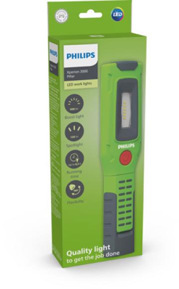 Lampa de lucru 500 LM cu reflector 120 LM Philips Xperion de la Auto Care Store Srl