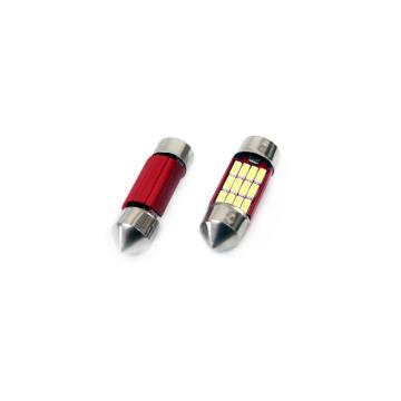 Set becuri auto cu led Canbus Sofit compatibil C5W 12 SMD