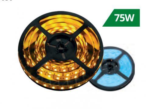 Banda Led RGB 75W 5m 300 Led-uri IP20 sau IP45 de la Bricozol Mob Srl
