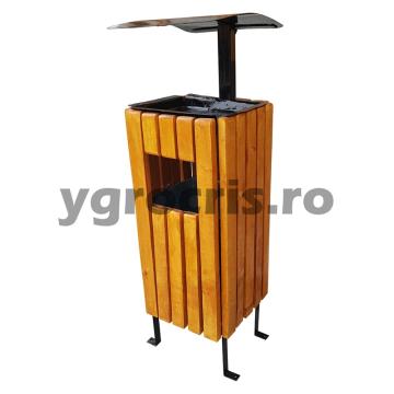 Cos de gunoi cu scrumiera 972