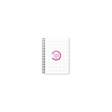 Agenda Notebook personalizat A5, 60 file