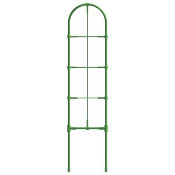 Suport plante cu arcada 90cm x39cm, metal si plastic verde