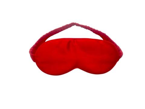 Masca pentru dormit din matase naturala Mulberry, Red de la Luxury Anis Srl