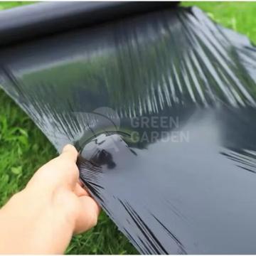 Folie mulcire neagra 35 microni 1,2m 100 m de la Green Garden Srl