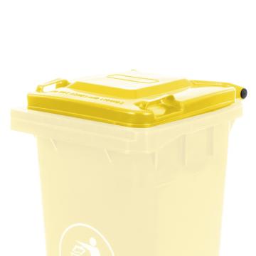 Capac galben pentru container de gunoi de 120 litri de la Leziter Kft.