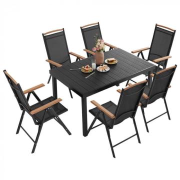 Set de mobilier de gradina Izzy pentru 6 persoane