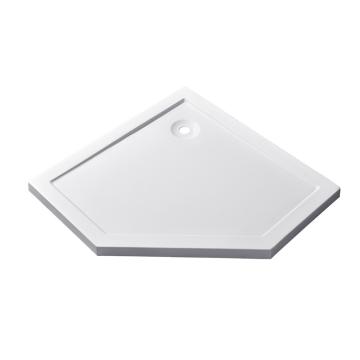 Tava de dus acrilica pentagonala mica Modena Slim 100x100 cm de la Leziter Kft.