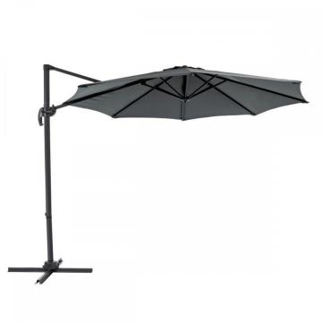 Umbrela de gradina Kazuar grafit 3,5 m