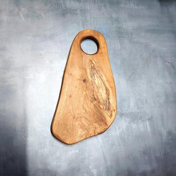 Platou branzeturi Master Chef din lemn de maslin 30 cm
