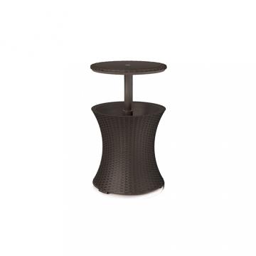 Masa de gradina Cool Bar Rattan, maro whisky