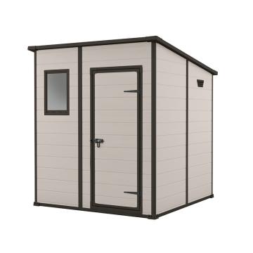 Sopron de scule din plastic Manor 6x4 bej