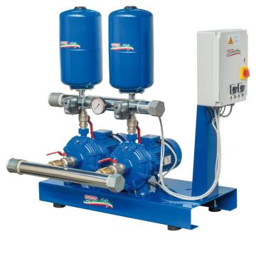 Grup pompe 2 x 2C 25-160C H=51 m Q=19 m3/h 1,1kW+ 1,1kW 400V de la Rodomar International Srl