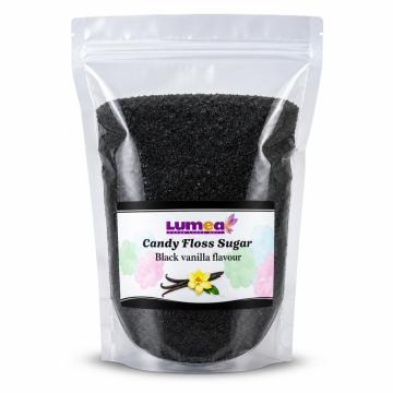 Zahar cu aroma de Vanilie Neagra pentru vata de zahar, 1kg - de la Lumea Basmelor International Srl