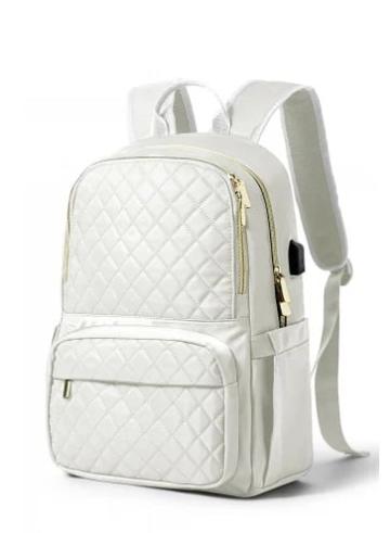 Rucsac, ghiozdan scoala, calatorii, fitness cu USB crem de la Molifag Srl
