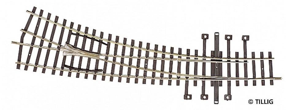 Macheta Macaz curbat spre dreapta, Tillig 82361, H0 de la Hobbyplanet Romania