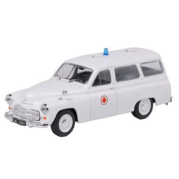 Macheta Ambulanta Warszawa 202A, scara 1:43 de la Hobbyplanet Romania