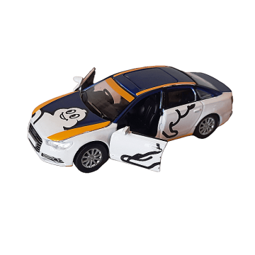 Macheta auto Audi A6 Wheel Test Livery, 1:64 Era Car