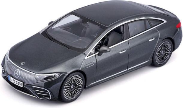 Macheta auto Mercedes-Benz EQ EQS Sedan (V297) 2022 gri de la Hobbyplanet Romania