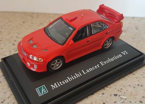 Macheta Mitsubishi Lancer Evo VI Scara 1:72 Cararama de la Hobbyplanet Romania