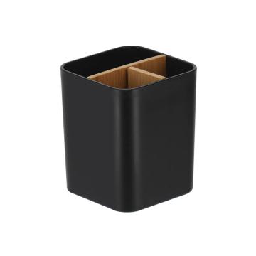 Organizator x3 bamboo 9x9x11 cm - negru de la URBANIX SRL