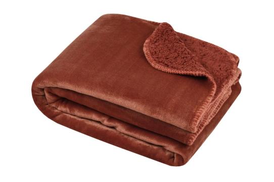 Patura Michigan 130X160 cm, culoare Aramiu, 100% poliester