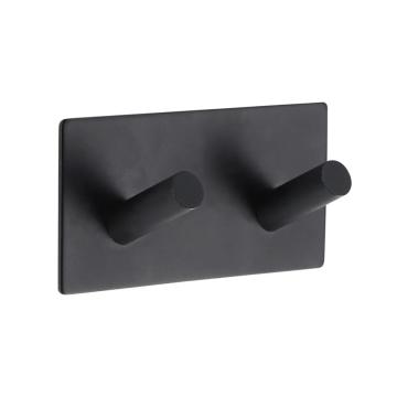 Carlig x2 metal - negru