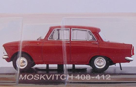 Macheta Moskvitch 408 Masini de Legenda 1:43 de la Hobbyplanet Romania