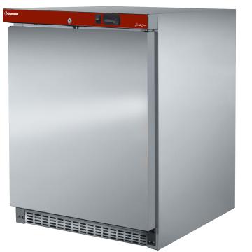 Frigider ventilat, 150 litri, otel inoxidabil