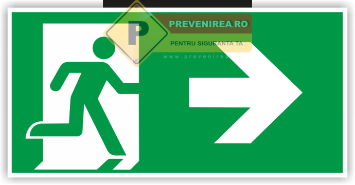 Eticheta in dreapta pentru iesire principala