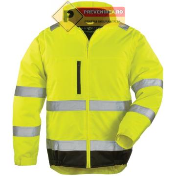 Geaca reflectorizanta de iarna pentru siguranta muncii
