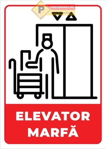Indicator profesional pentru elevator marfa