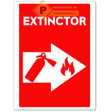 Indicator securitate PSI extinctor dreapta