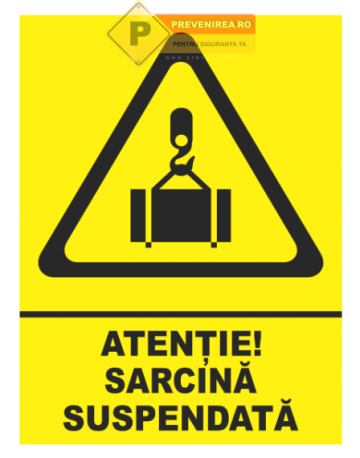 Indicator pentru sarcina suspendata