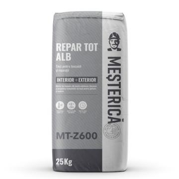 Tinci Mesterica Repar Tot Alb / 25kg de la URBANIX SRL