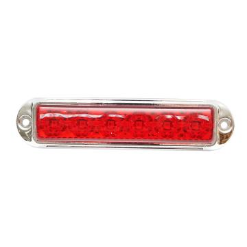 Lampa laterala gabarit LED 12-24V rosie 155x37mm
