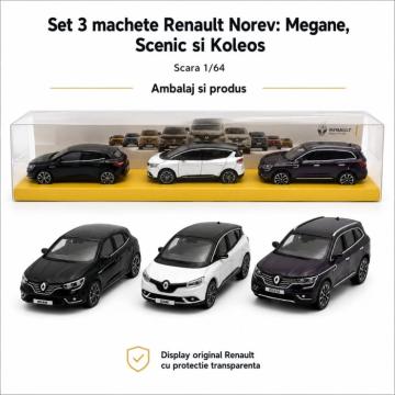 Set 3 machete Renault Megane, Scenic si Koleos, varianta C de la Hobbyplanet Romania